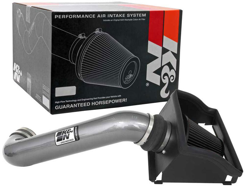 K&N 5.0L V8 Performance Cold Air Intake System — 2021-2023 Ford F-150