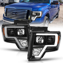 Cargar imagen en el visor de la galería, ANZO 2009-2014 Ford F-150 Projector Light Bar H.L Black Amber