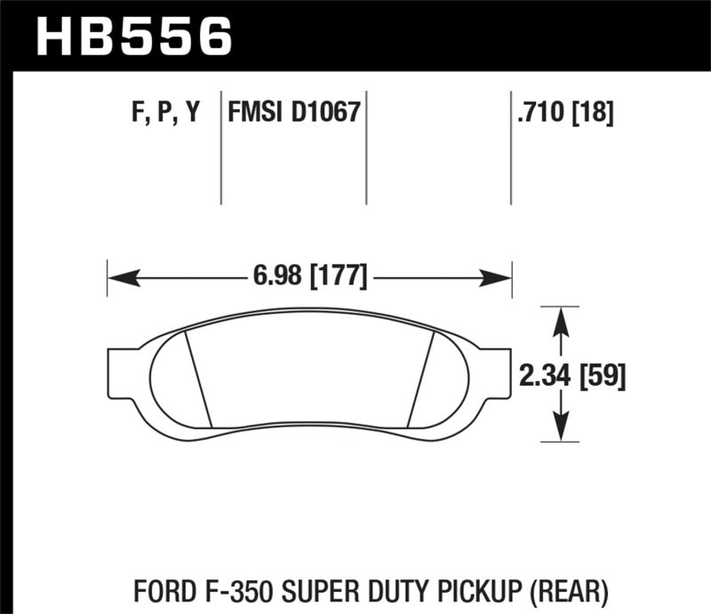 Pastillas de freno Hawk Super Duty Street