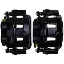 Cargar imagen en el visor de la galería, Power Stop 00-05 Ford Excursion Front Black Caliper - Pair w/Bracket