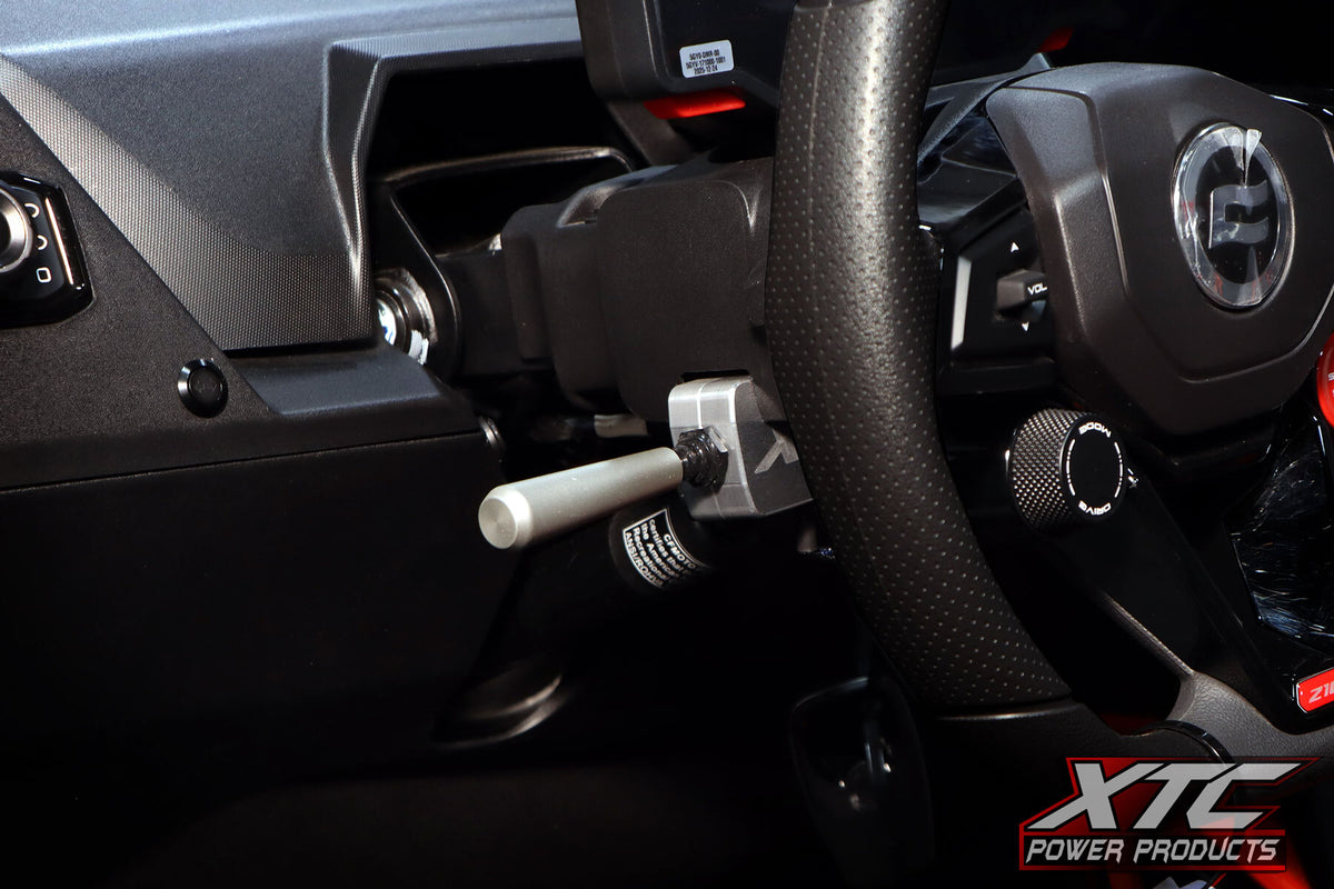XTC Power Products Self Canceling Turn Signal with Billet Lever & DRL CFM (ATS-L-CFM-Z10-DRL)