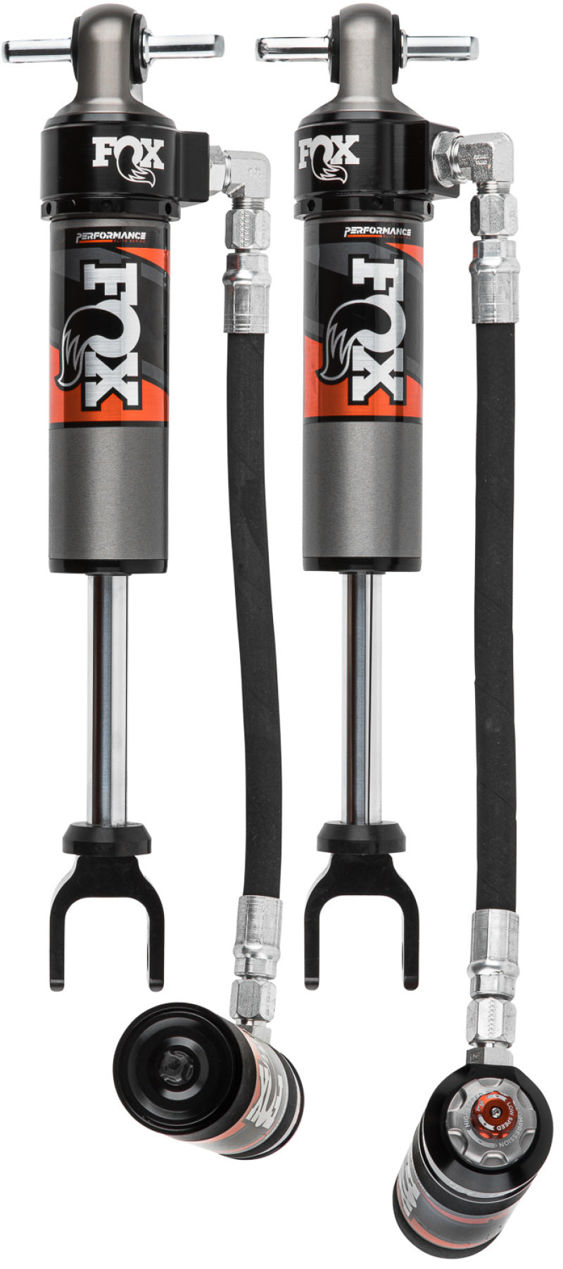 Fox 2.5 Perf Elite Adj Front Shocks 1.5-2.5in Lift — Fits 2020-2024 GM 2500/3500 HD