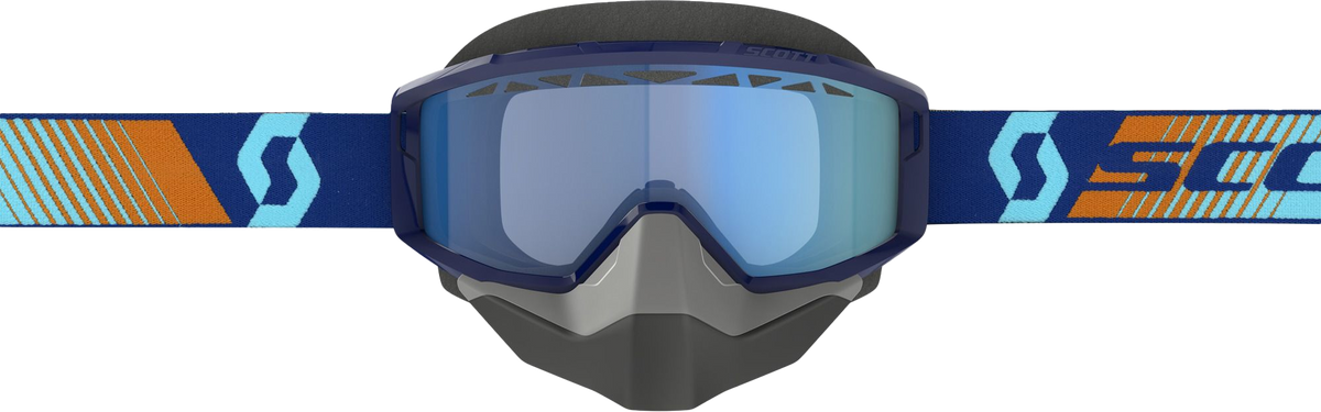 Scott Primal Snow Cross Goggle Royal Blue/Orange Blue Tint (2786067436107)