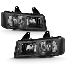 Cargar imagen en el visor de la galería, ANZO 2003-2017 Chevy Express Crystal Headlight Black