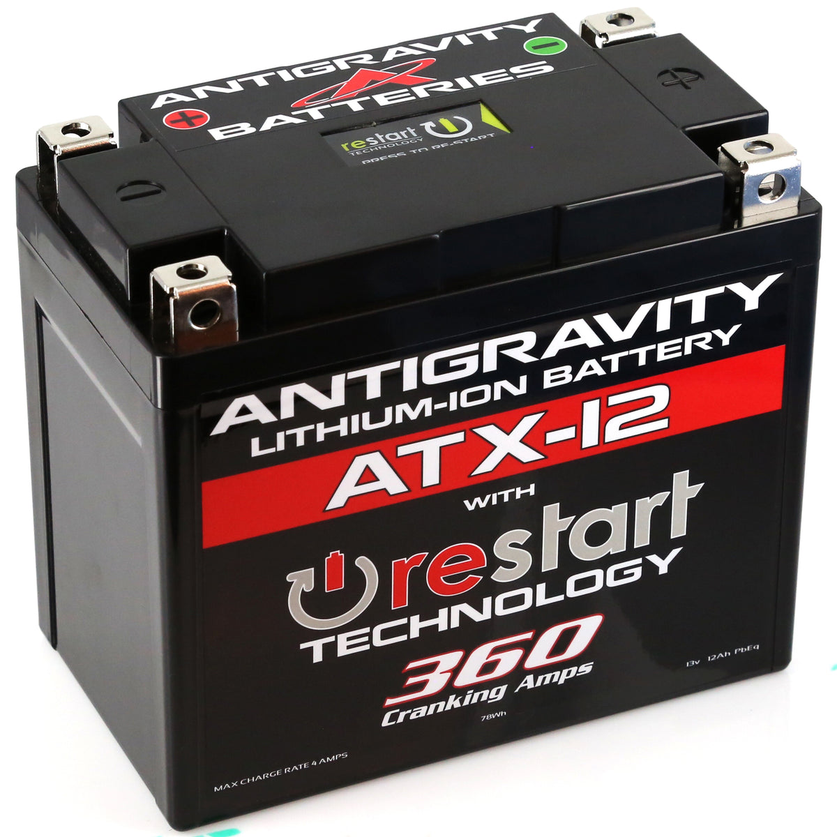 Antigravity Lithium Battery ATX12-RS 360 CA (AG-ATX12-RS)