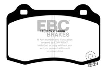 Cargar imagen en el visor de la galería, EBC 15+ Cadillac CTS 3.6 Twin Turbo Redstuff Rear Brake Pads