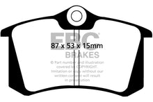 Cargar imagen en el visor de la galería, EBC 10-13 Audi A3 2.0 TD Ultimax2 Rear Brake Pads