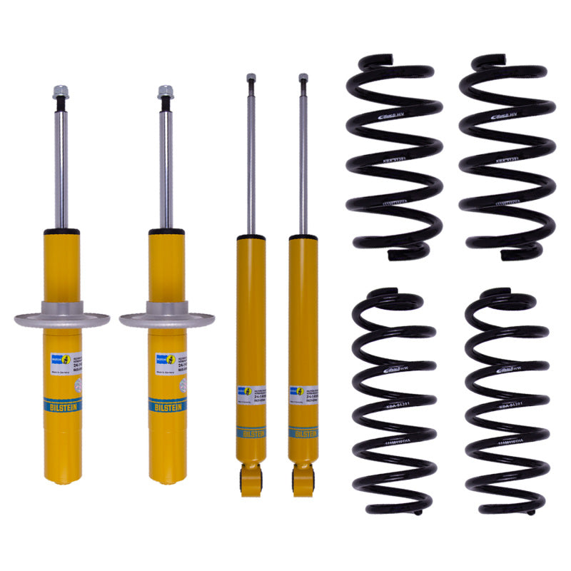 Bilstein B12 Pro-Kit Suspension Kit Performance Dampers & Springs — Fits 2009 Audi A4 Quattro & 2010-2016 Audi S4