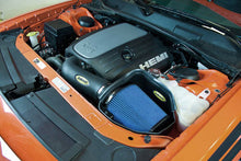 Cargar imagen en el visor de la galería, Airaid 11-14 Dodge Charger/Challenger MXP Intake System w/ Tube (Dry / Blue Media)