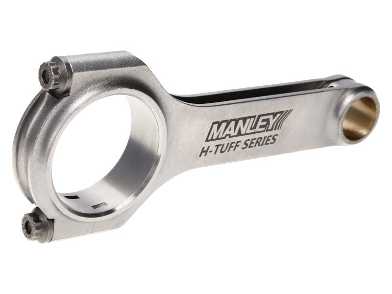 Manley H Tuff Plus Connecting Rod Set w/ARP625 — Fits Subaru EJ20/EJ25 5.216in