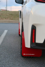 Cargar imagen en el visor de la galería, Rally Armor 2023 Toyota GR Corolla Red UR Mud Flap w/ White Logo