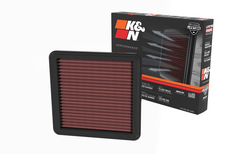 K&N 33-5120 Replacement Air Filter — Fits 2022-2024 Honda Civic, 2023-2024 Accord