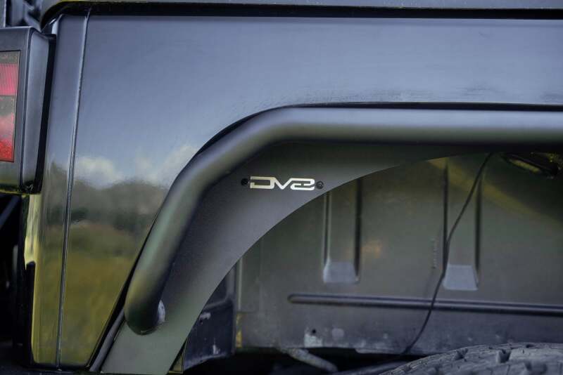 DV8 Offroad Slim Fender Flares — Fits 2007-2018 Jeep Wrangler JK