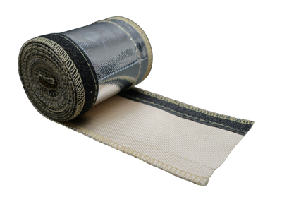 DeatschWerks Reflective Heat Protection Sleeving -8 AN Hose, 20ft — Universal