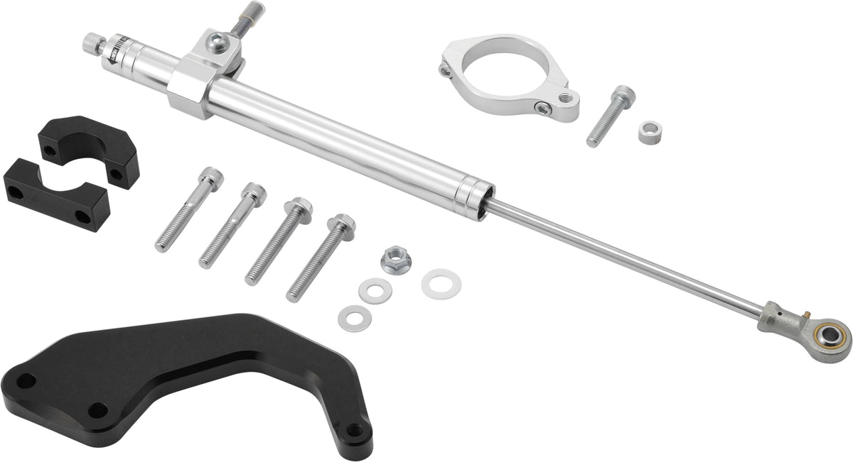 Harddrive Steering Damper 00-08 FLT Silver (87374)