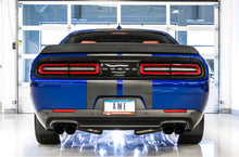 Cargar imagen en el visor de la galería, AWE Tuning 2017+ Challenger 5.7 Touring Edition Exhaust - Non-Resonated - Diamond Black Quad Tips