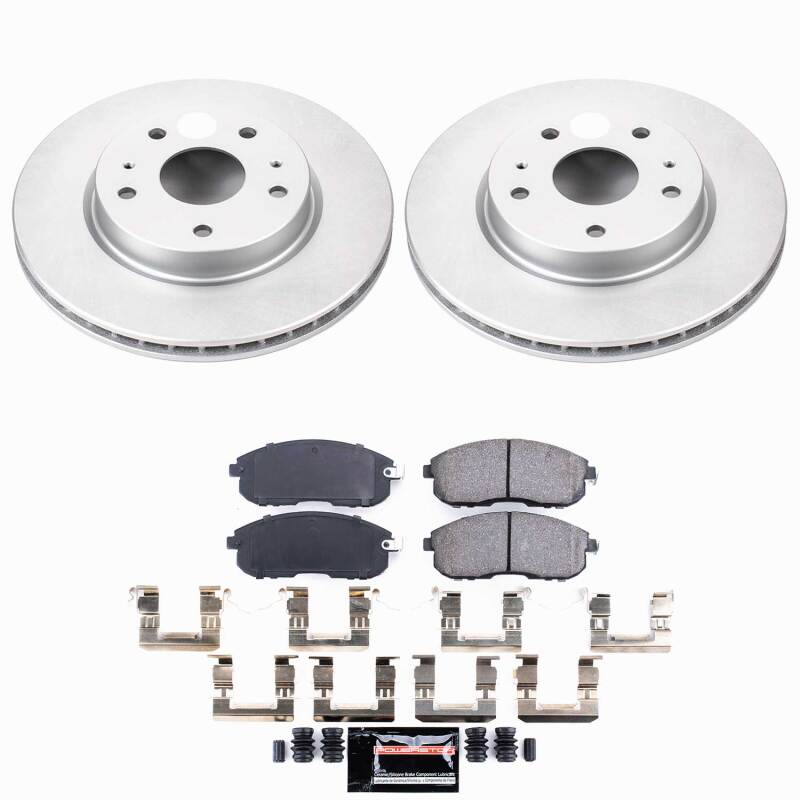 Power Stop 07-13 Suzuki SX4 Front Z23 Coated Brake Kit