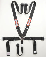 Cargar imagen en el visor de la galería, RaceQuip Black SFI CAMLOCK 5pt PD Lap Seat Belt