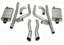 Cargar imagen en el visor de la galería, JBA 65-66 Ford Mustang 260-428 409SS Dual Through Rear Valance Header Back Exhaust