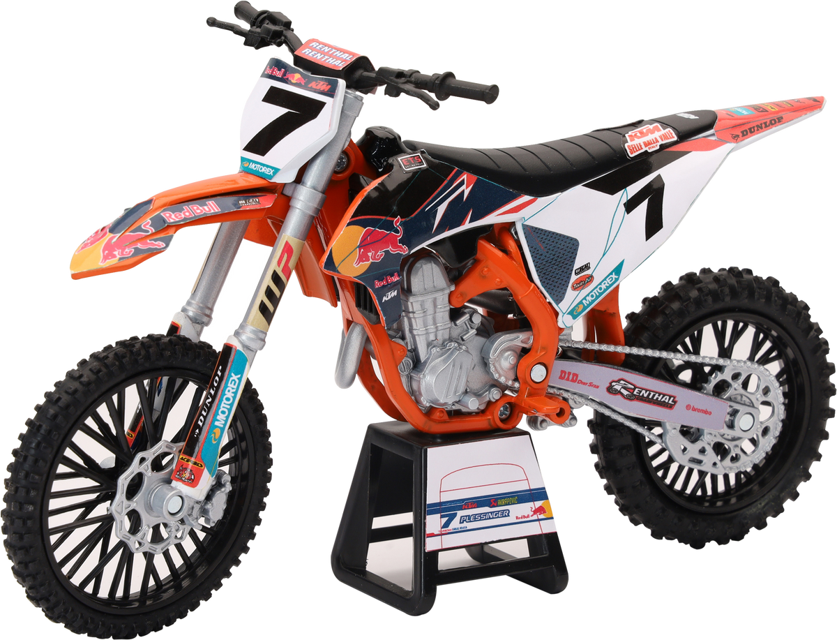 NEW-RAY 1:12 Scale Redbull KTM 450SX-F Aaron Plessinger #7 (58363)