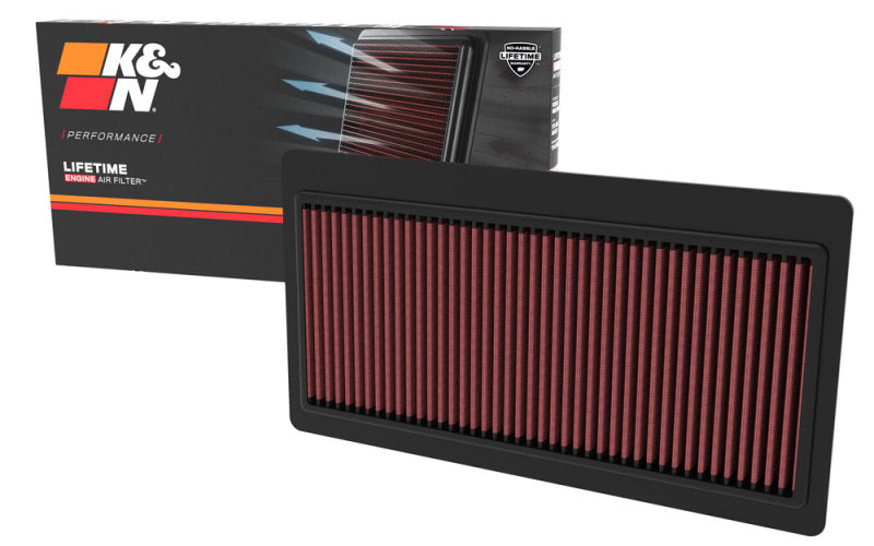 K&N 33-5117 Replacement Air Filter — Fits 2022-2025 Acura MDX & 2023-2025 Honda Pilot