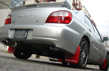 Load image into Gallery viewer, Rally Armor 02-07 Subaru WRX/STI/RS/2.5i (Wagons Req. Mod.) Red UR Mud Flap w/ White Logo