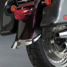 Cargar imagen en el visor de la galería, National Cycle 01-06 Harley Davidson FLSTF Fat Boy Rear Fender Tips 1pc