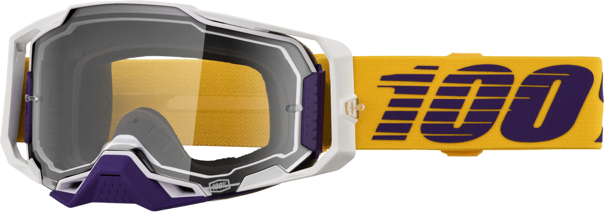 100-Percent Armega Goggle Difenbak Clear Lens (50004-10050)