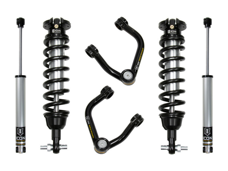 ICON 0-3.5in Stage 2 Suspension System w/ Tubular UCA Alum Knuckle — Fits 2019-2022 Ford Ranger