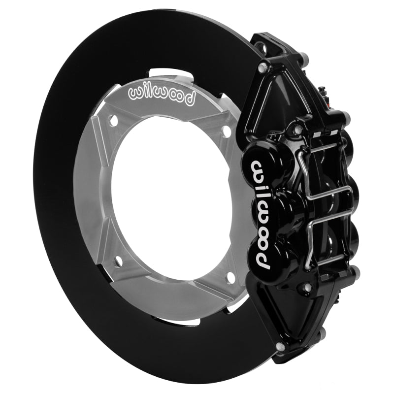 Wilwood 2020+ Polaris RZR Pro UTV6 Rear Kit 11.25in - BlackCalipers/Blank Rotors