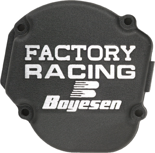 Boyesen Factory Racing Ignition Cover Black (SC-00B)