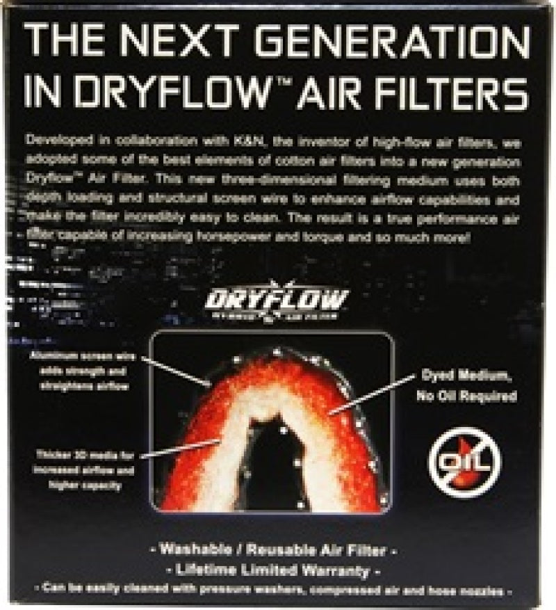 AEM Dryflow Air Filter 4 inch Short Neck 5 inch Element