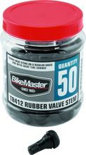 Cargar imagen en el visor de la galería, BikeMaster Valve Stem TR412 Rubber Tub/51