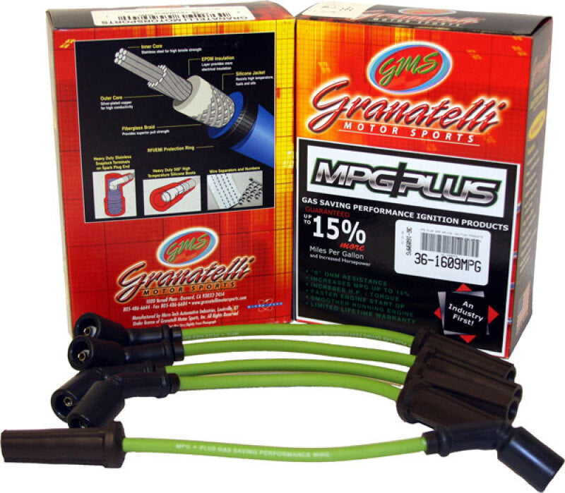 Granatelli Mercedes-Benz 190 4Cyl 2.3L MPG Plus Ignition Wires