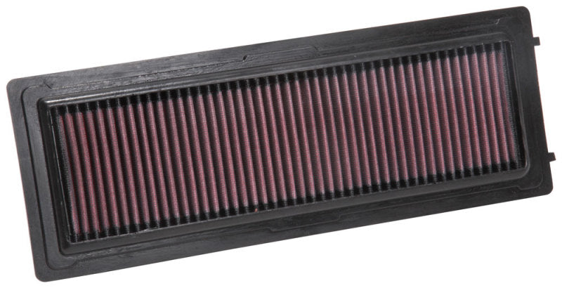 K&N 33-3071 High-Flow Drop-In Air Filter — Fits 2016-2024 Alfa Romeo Giulia/Stelvio