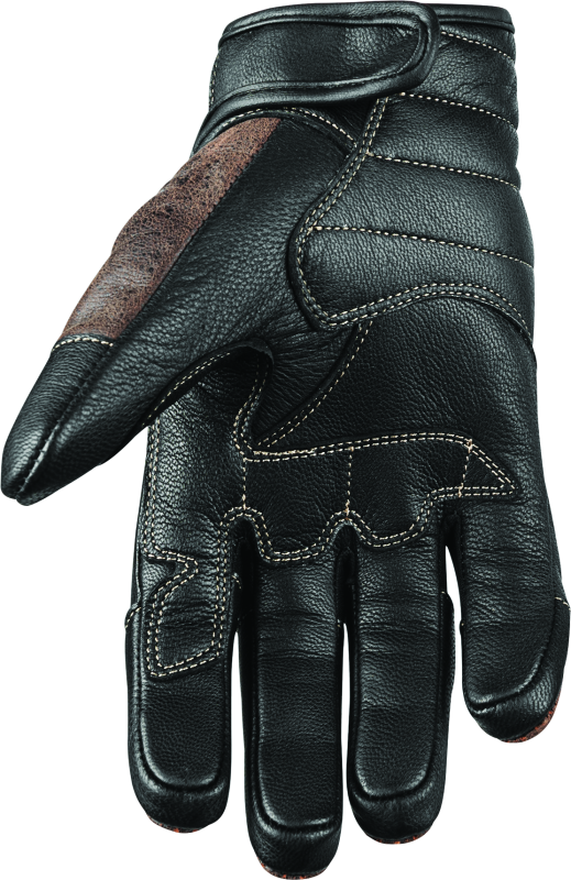 Guantes de cuero Speed ​​and Strength Rust and Redemption de color marrón, talla pequeña