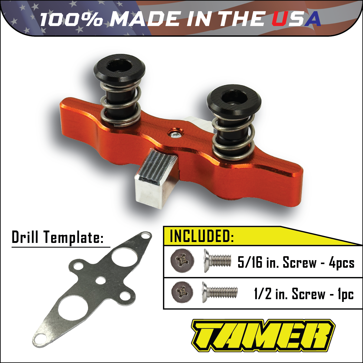 Tamer Double Button X-Wing Orange (HH-DBU-02O)