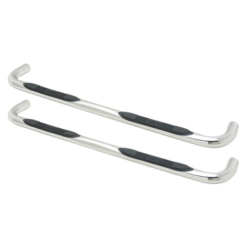 Westin E-Series 3" Nerf Step Bars - Stainless Steel — Fits 1980-1997 Ford F-Series Reg Cab