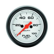 Cargar imagen en el visor de la galería, Autometer Phantom 52mm 0-100 PSI Fuel Pressure Gauge