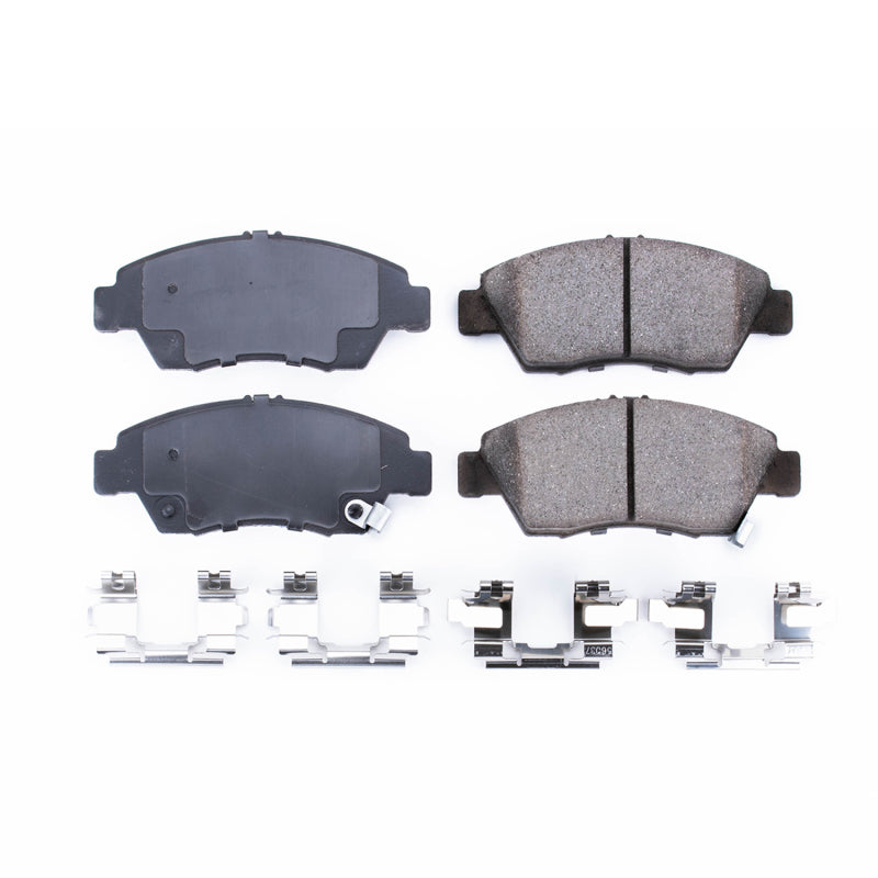 Power Stop 02-06 Acura RSX Front Z17 Evolution Ceramic Brake Pads w/Hardware