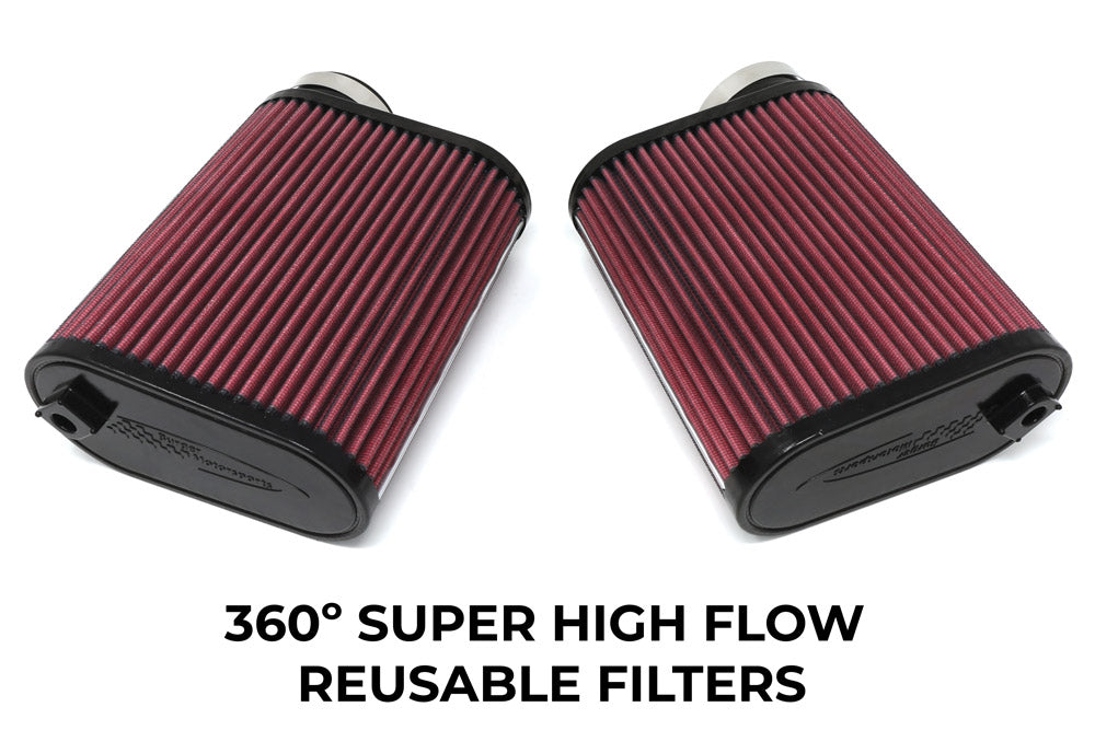 BMS Mercedes-Benz C63 AMG, C63s AMG, & GLC63 AMG Dual Intakes - view 4