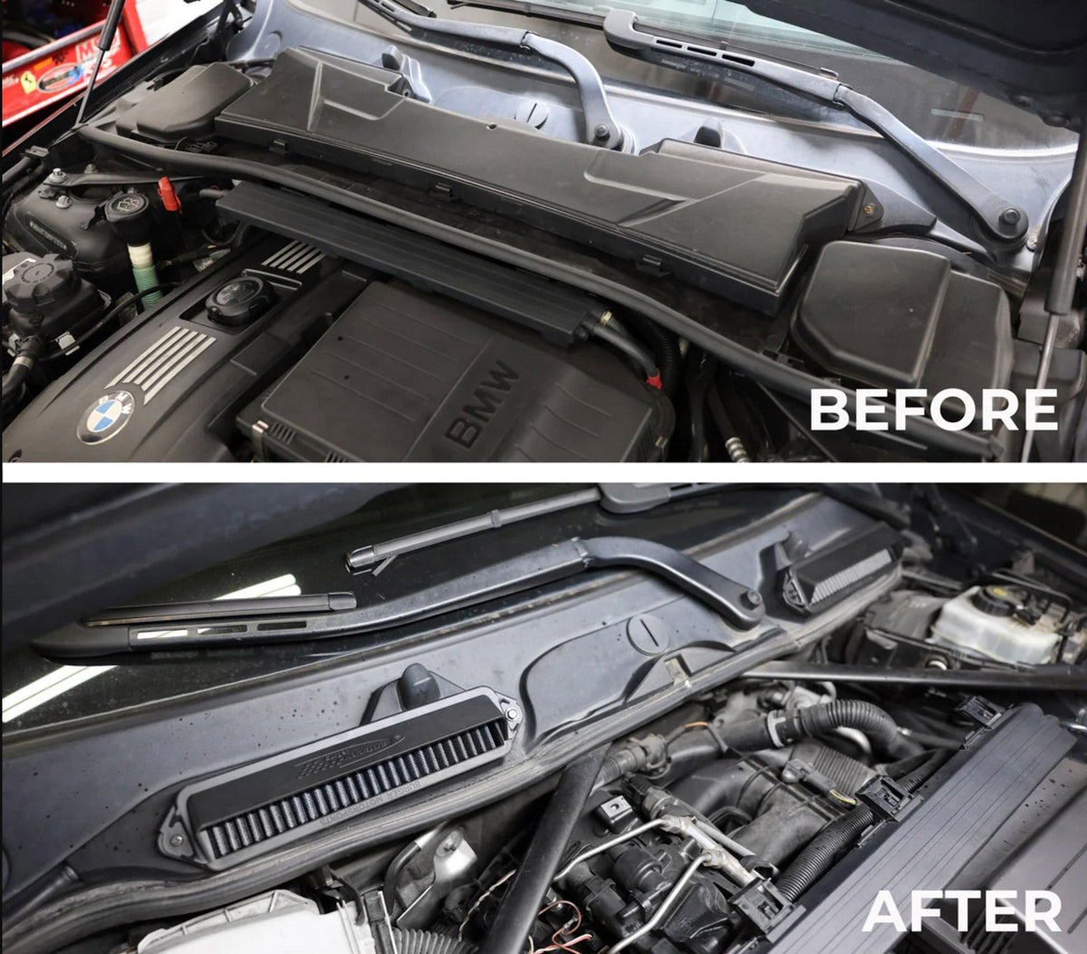 BMS Cowl Filters for BMW E9x E8x & X1 - view 3