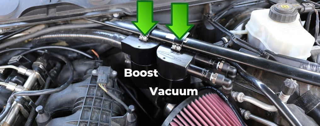 Dual BMS Oil Catch Can Kit for N54 BMW (Vacuum & Boost) - view 2