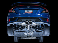 Cargar imagen en el visor de la galería, AWE Tuning 2016+ Honda Civic Si Track Edition Exhaust w/Front Pipe &amp; Dual Chrome Silver Tips