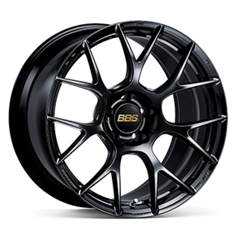 BBS RE-V7 19x10.5 5x120 ET35 PFS Gloss Black Wheel -82mm PFS/Clip Required