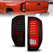 Cargar imagen en el visor de la galería, ANZO 2014-2021 Toyota Tundra LED Taillights Black Housing/Smoke Lens