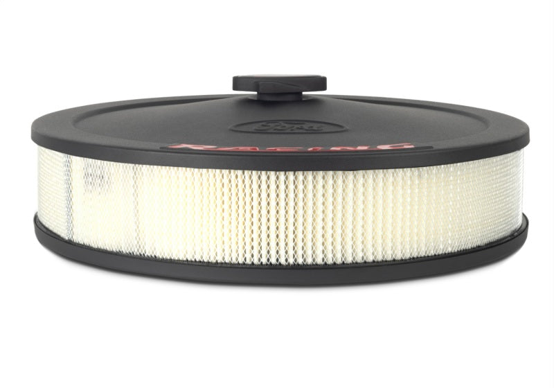 Ford Racing Air Cleaner Kit Black Crinkle — Fits 1965-1995 Ford Mustang