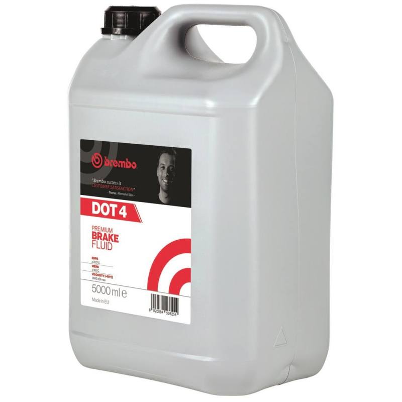 Brembo DOT 4 Brake Fluid 5000ml High-Performance Synthetic — Universal Fitment