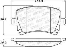 Cargar imagen en el visor de la galería, StopTech Performance 08-13 Audi S3 Rear Brake Pads