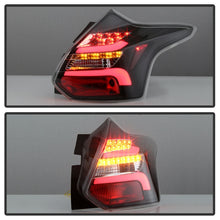 Cargar imagen en el visor de la galería, Spyder 12-14 Ford Focus 5DR LED Tail Lights - Black (ALT-YD-FF12-LED-BK)